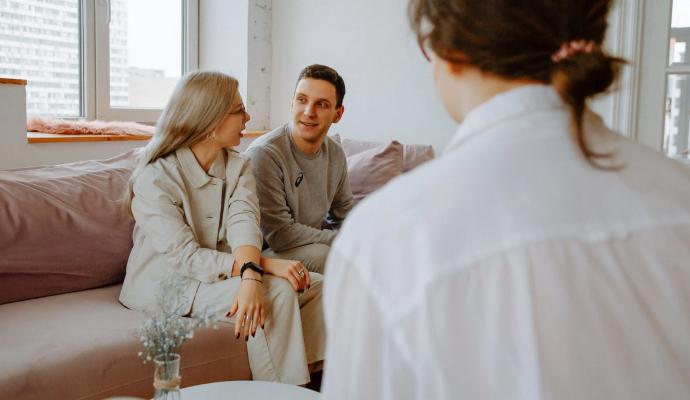 A therapist who has recently become a Medicare provider counsels patients that are using their Medicare benefits.