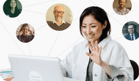 A therapist at her laptop wants to learn how to become an EAP provider so she can grow her client list.
